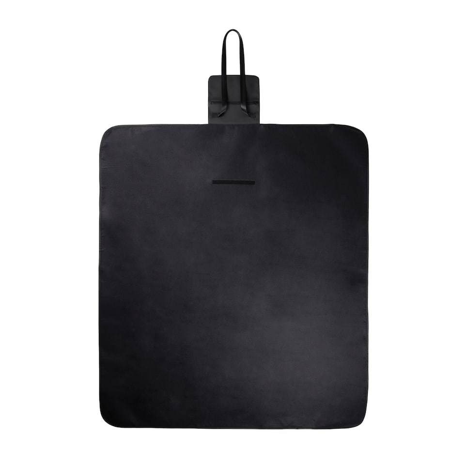 image 1 of Vinga Baltimore Picnic Blanket | Black | Black | One Size | 1