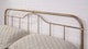 image 5 of 5ft King Size Retro bed frame,Antique bronze,metal,tube.Low foot end traditional industrial | Bronze | King