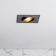 image 2 of BHS Faina 1 Light Adjustable Square Recessed Spotlight | Black | Black | 1