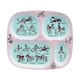 image 2 of Tyrrell Katz Horse Divided Plate - Pink/White/Blue - One Size