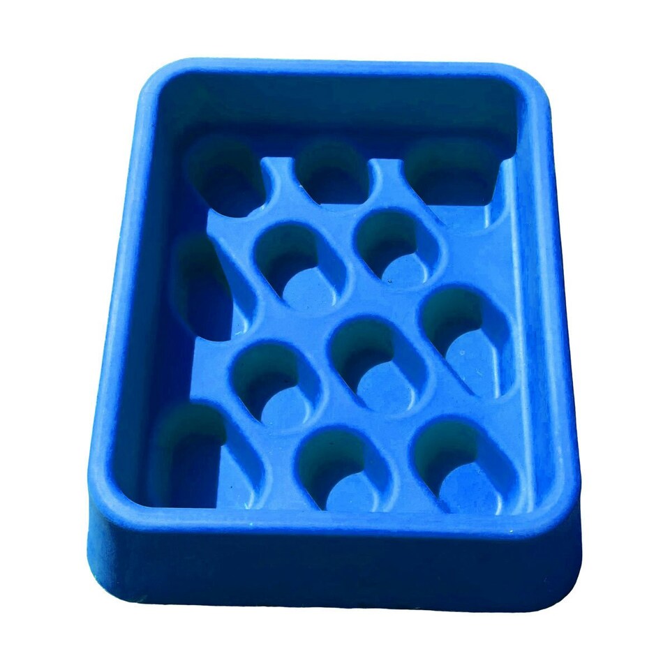 image 1 of Parallax Plastics Ltd Horse Feed Bucket - Blue - One Size