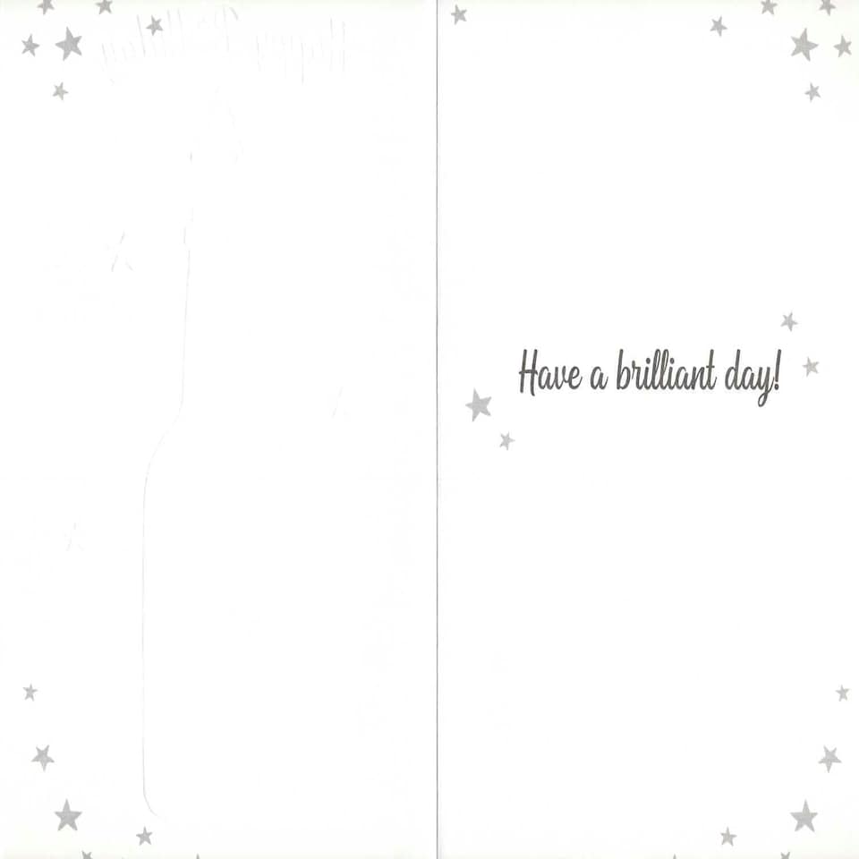 image 1 of Embellished Beer Bottle Cheers Dad Happy Birthday Card