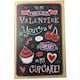 image 2 of To My Fabulous Valentine Day Black & Red Open Greeting Card