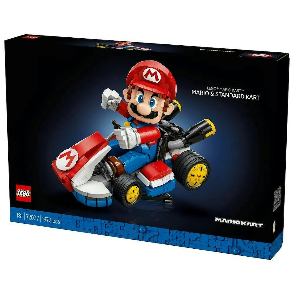 image 1 of LEGO Super Mario: Mario Kart Mario & Standard Kart