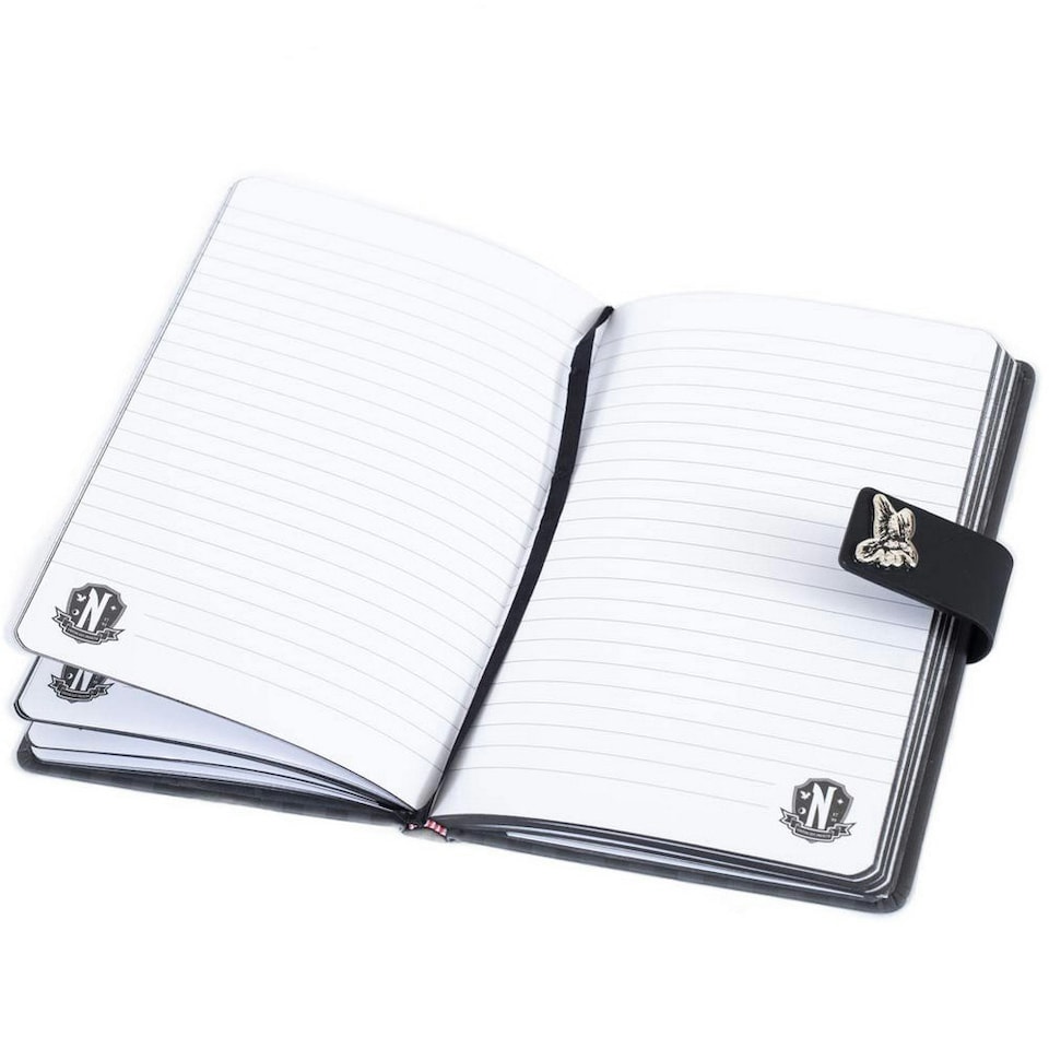 image 1 of Wednesday Premium Notebook - Black/White - One Size