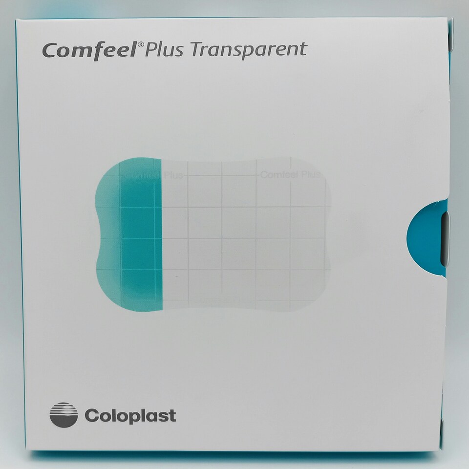 image 1 of Comfeel Plus Transparent 5cm x 7cm Hydrocolloid Dressings - Box of 10