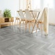 image 2 of Click LVT Flooring SPC 6.0mm NodSl Winter  Herringbone Wood Effect For Home & Contract Commercial Use | Grey | Grey | Planks per Pack:  16  | Coverage per Pack: 1.114m² | 1