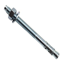 Masonmate Zinc Plated Through Bolt M12 x 140mm (25)