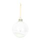 image 1 of Something Different Christmas Wish Glass Hanging Bauble - Transparent - One Size