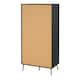 image 4 of Cumbria Wardrobe with 2 Doors + 2 Drawers Dark Grey