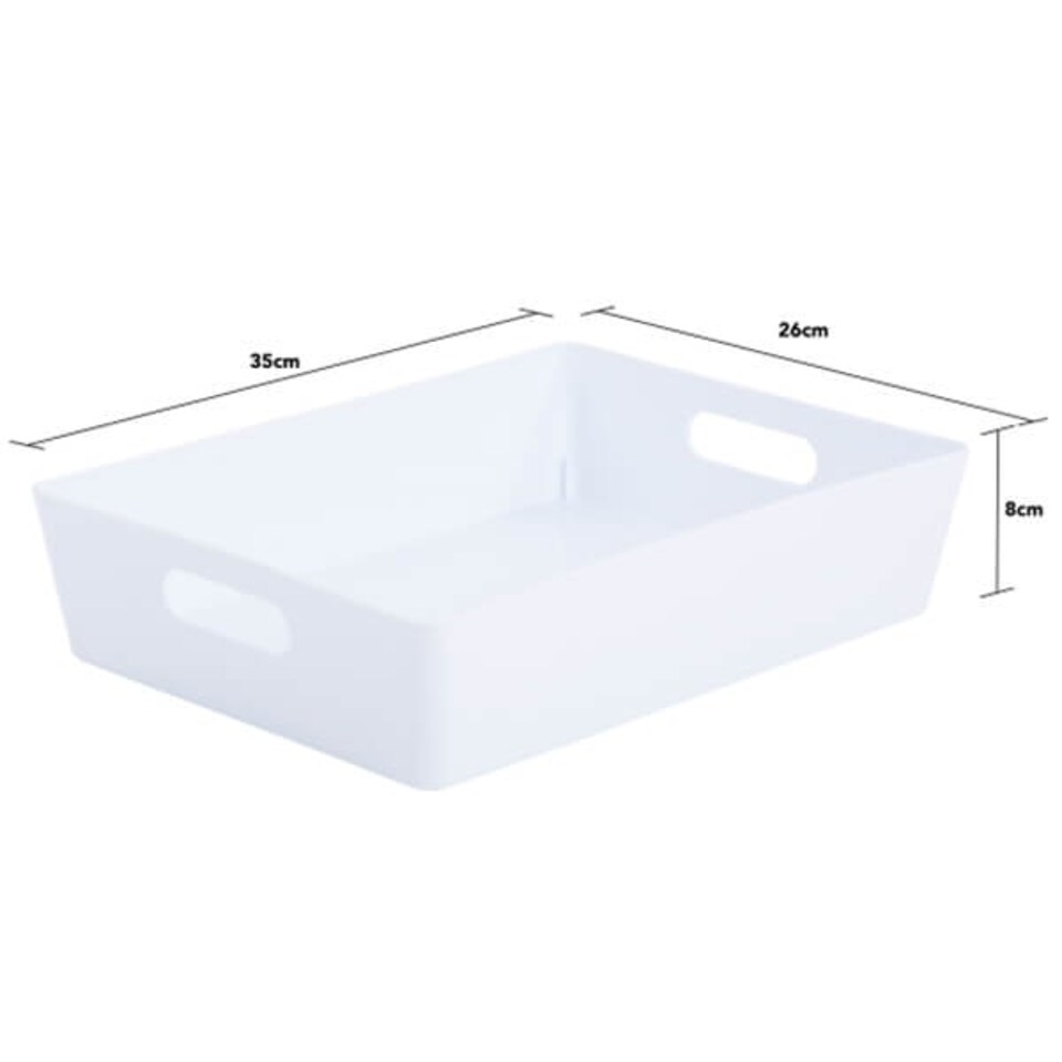 image 1 of Wham Studio Basket 5.01 Rectangular Ice White