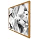 image 4 of Black & white geometric grunge pattern (Picutre Frame) Black | M