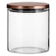 image 2 of Interiors by Premier Practical Design Rose Gold Lid 950ml Storage Jar, Elegant House Spice Jars, Durable Organizer For Kitchen