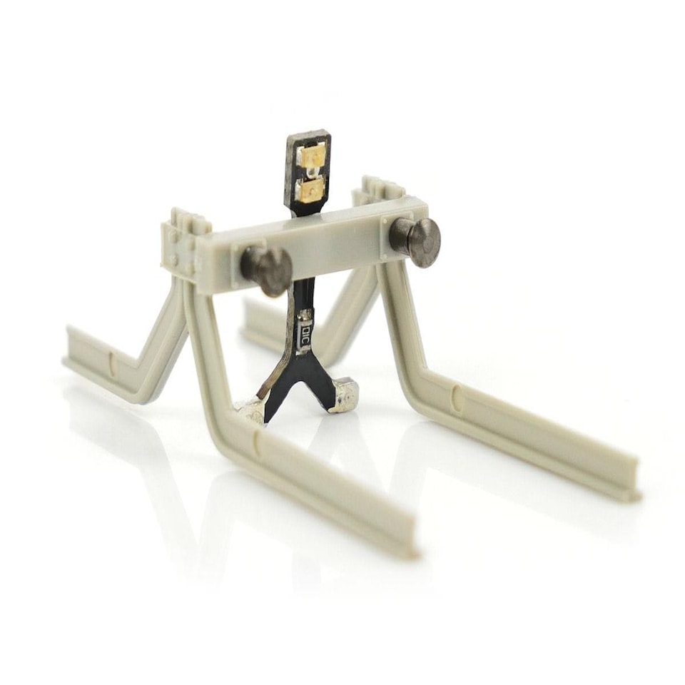 image 1 of Gaugemaster Track Buffer Stop N Scale with Light