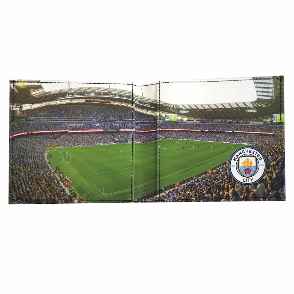 image 1 of Manchester City FC Stadium Wallet Black