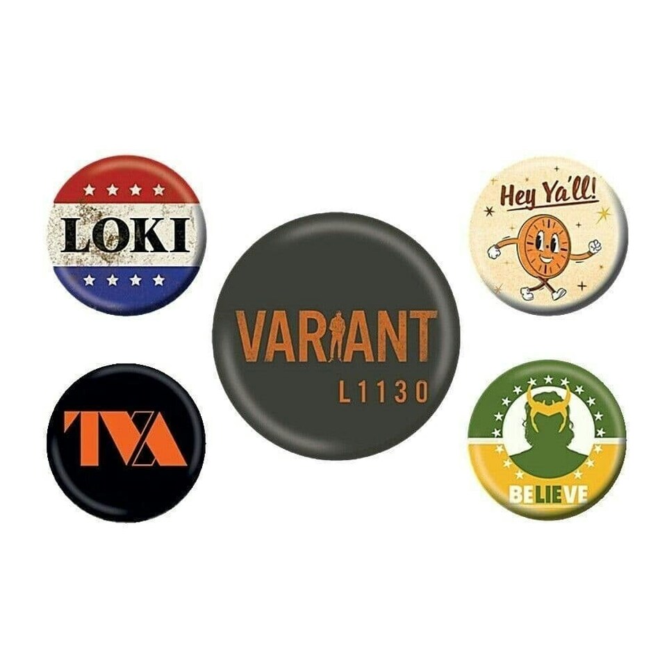 LOKI (TVA) BADGE PACK - BADGES N/A