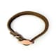 image 3 of Skye & Murphy Luxury Padded Leather Dog Collar Pink | S