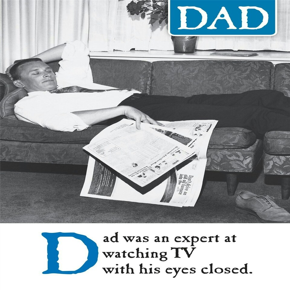 Father's Day Card, Emotional Rescue Card. 159x235
