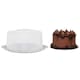 image 3 of Deep Cake Clear Plastic Storage Containers With Handles & Lids For Cakes and Desserts