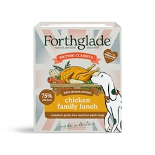British Classics Chicken Family Lunch Wet Dog Food (18x395g)