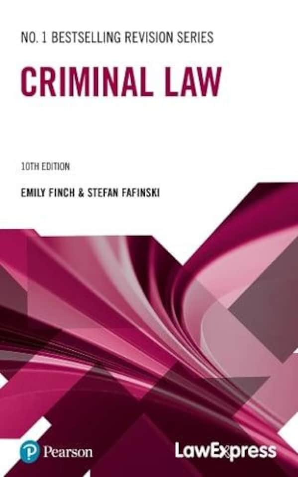 Law Express: Criminal Law Paperback Book
