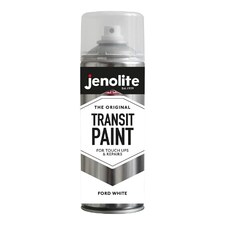 Jenolite Ford Diamond White Transit Paint - 400ml Spray Can