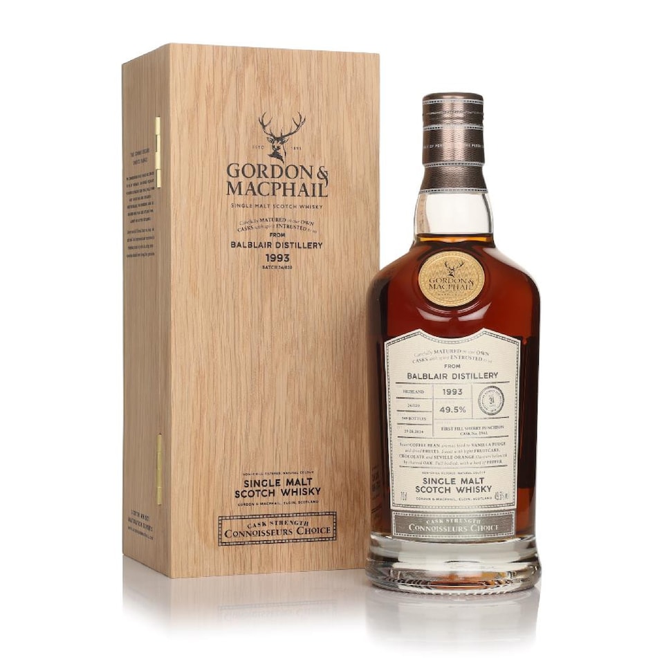 image 1 of Balblair 31 Year Old 1993 cask 1961 - Connoisseurs Choice Gordon MacPhail