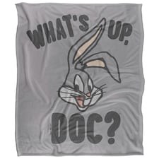 Looney Tunes Whats Up Doc Doodle Blanket - Multicoloured - One Size