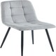 image 2 of Pair of Fenton Chairs Grey | Light Grey