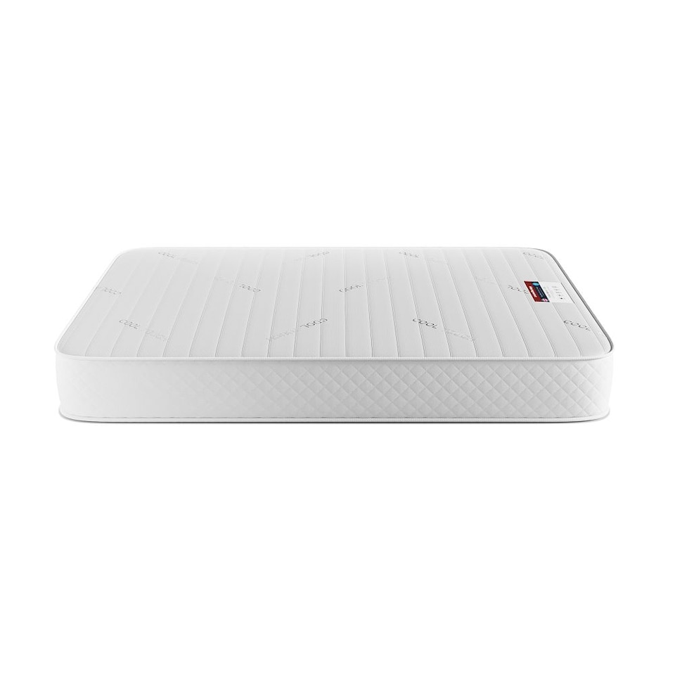 image 1 of Visco Therapy 16cm Deep Value Memory Sprung Mattress for Balanced Comfort | White | White | King | 1