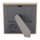 image 2 of Sasa Bamboo Photo Frame With Clock - Natural - One Size