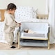 image 4 of Tutti Bambini CoZee Mini Me Play Crib - Oak/Charcoal