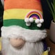 image 5 of 45cm Sitting Plush Christmas Gonk Decoration in Rainbow