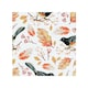 image 1 of Birds & Leaves In Autumn Splash Back | White