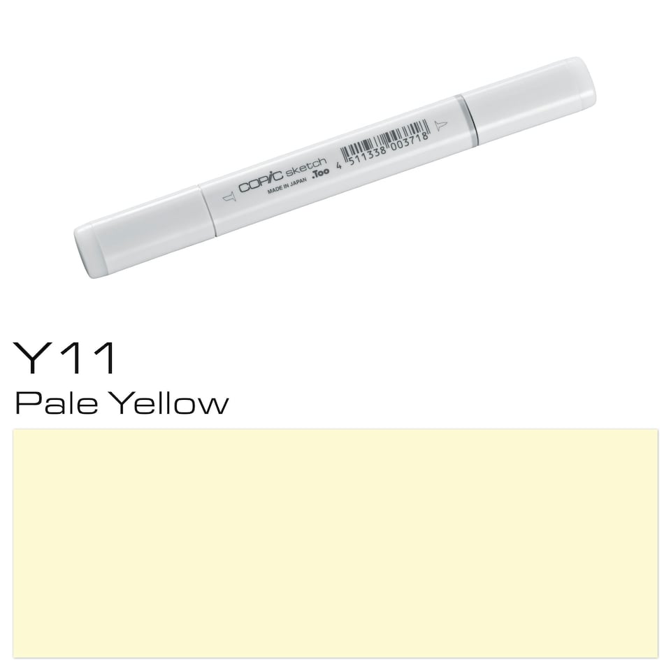 image 1 of Copic Sketch Marker, Pale Yellow, Single Pen