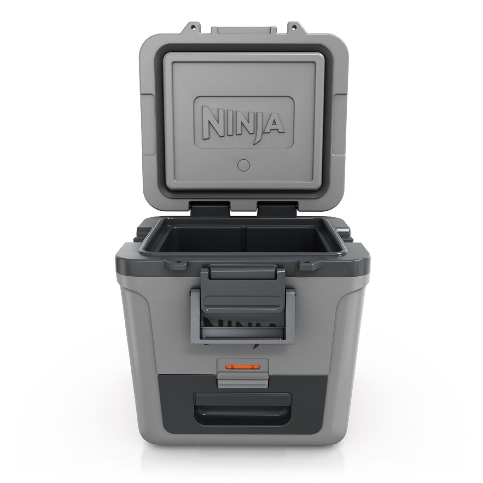 image 1 of Ninja FrostVault 30QT/28L Wheeled Cooler with Dry Zone, Slate Grey FB230UKGY