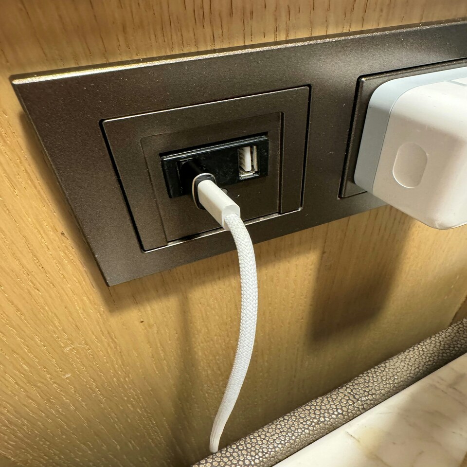 image 1 of USB-C 3.1 to USB-A Adapter Silver | Light Silver USB-A to USB-C Adapter