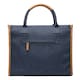 image 2 of Vinga Bosler Recycled Canvas Tote - Navy - One Size Blue