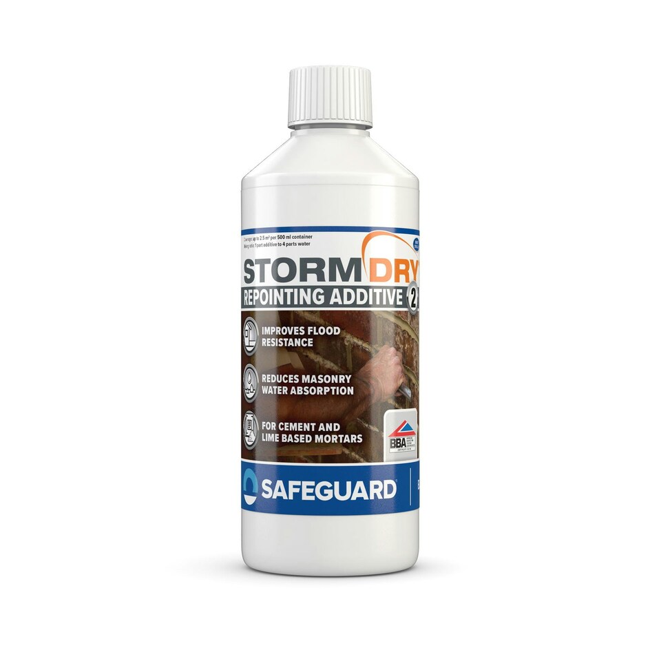Stormdry Repointing Additive No2 - Repointing - Increase Water Resistance
