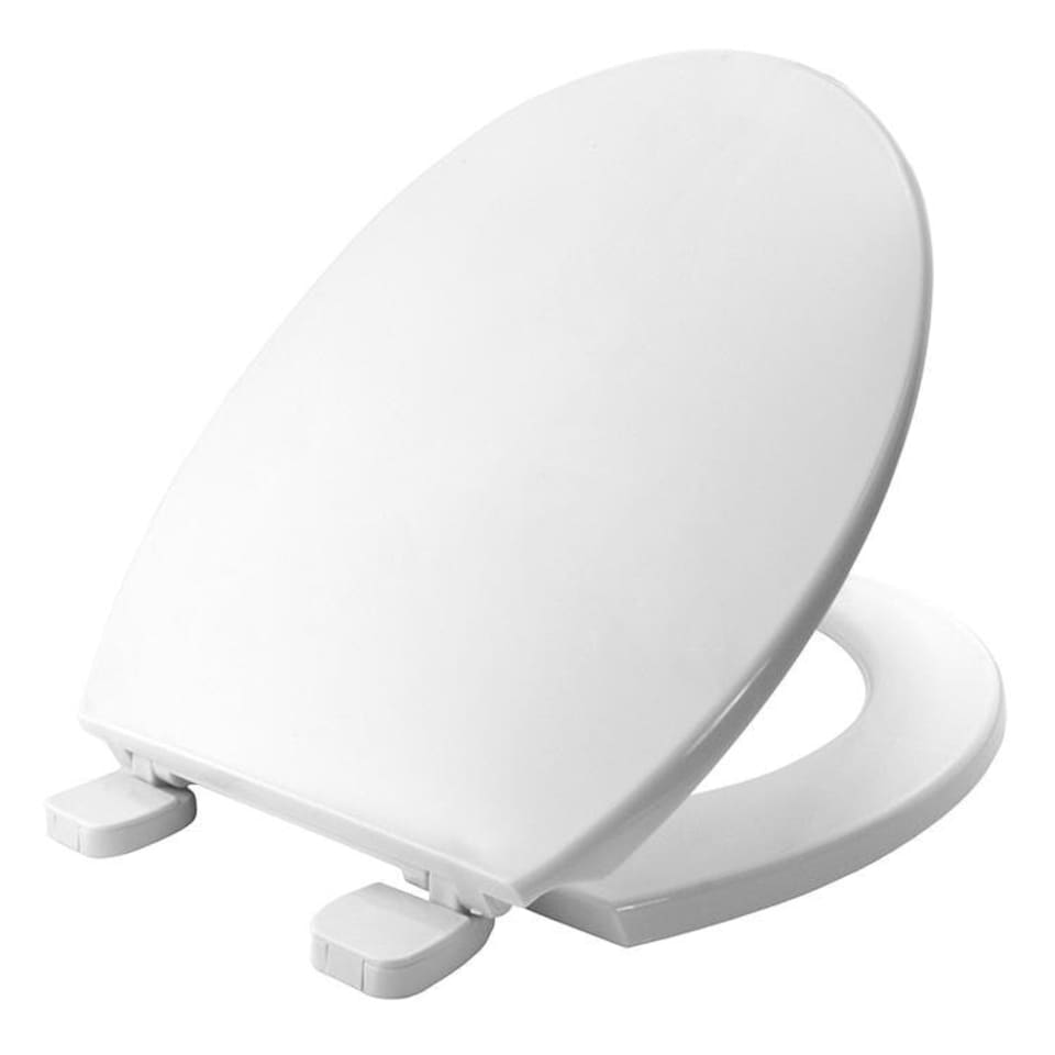 Bemis Chester Thermoplastic Toilet Seat White - One Colour - One Size