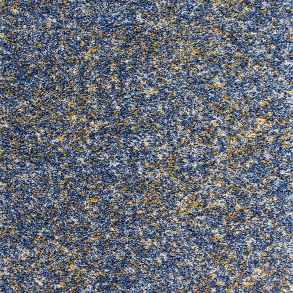 image 1 of KUKOON Dark Blue Mottled Shaggy Living Room Area Rug 200cm x 290cm