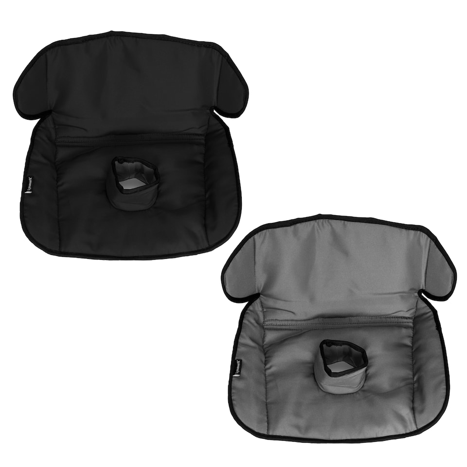 image 1 of Lynmark Potty Training Car Seat Protector Cover with Middle Buckle Hole | Black | Grey | Universal | 2