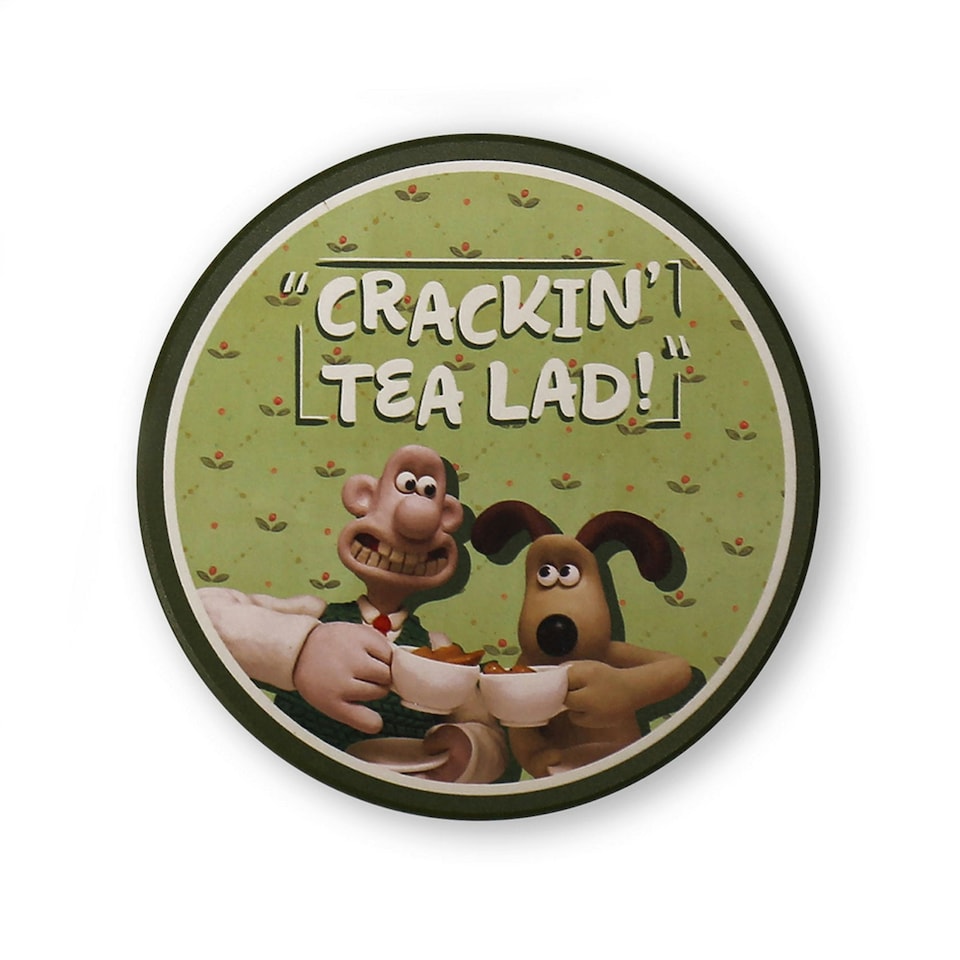 image 1 of Coasters Set of 4 Ceramic - Wallace & Gromit