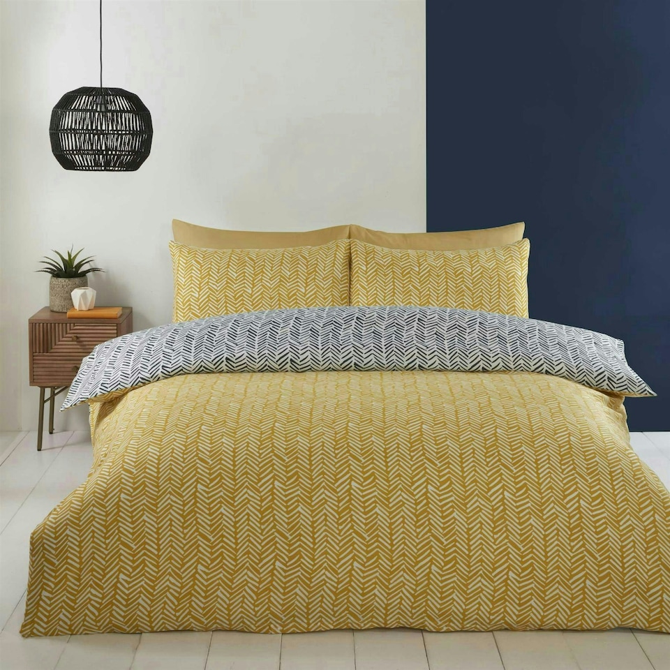 image 1 of Helston Duvet Cover Set Bedding - Double