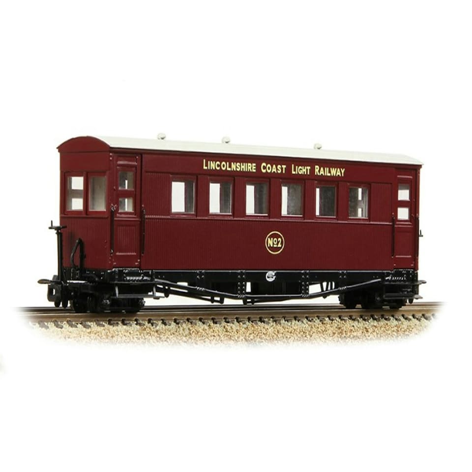 Bachmann Gloucester Bogie Coach Lincolnshire Coast Maroon No.2