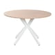 image 6 of Dining Table Home ESPRIT White Brown Iron MDF Wood 120 x 120 x 75 cm N/A