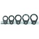 image 3 of Oil Filter Offset Cap Wrench Set Remove Removal Metric 24 - 38mm 5pc Crowfeet