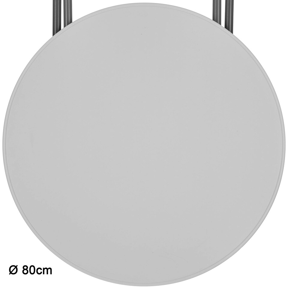 image 1 of Bistro Table Pascal foldable White