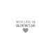 image 2 of Hug And Kisses To My Missus - Funny Valentine's Day Card