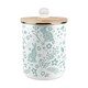 image 1 of Wild Rabbits Food Waste Caddy - Metal 2L Decorative Kitchen Compost Bin